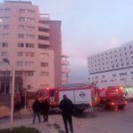 Principio de incendio en instalaciones de un frigorífico en Trevelin