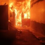 Incendio de pastizales en Rawson moviliza a bomberos y personal policial