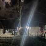 Accidente de tránsito en Trelew: un vehículo volcó y se registraron lesiones leves