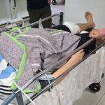 Despiste vehicular en Ruta 3: no hubo heridos y se constató daño en cerco perimetral