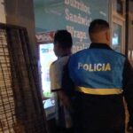 Choque y vuelco en la madrugada en Trelew: no hubo heridos